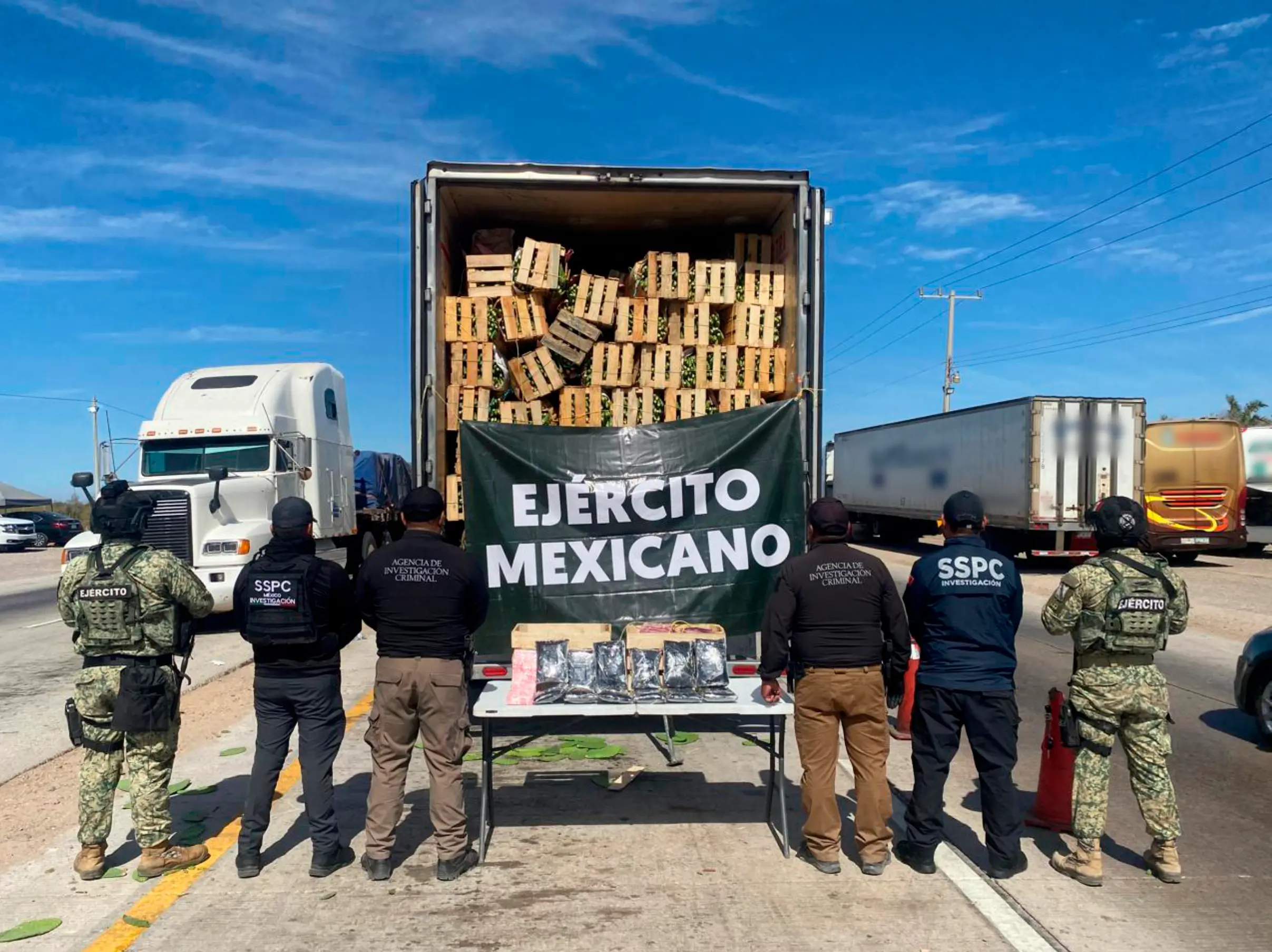 Actions of the Mexican Army under the “Frontera Segura” program in the state of Sonora. Photo: Government of Mexico