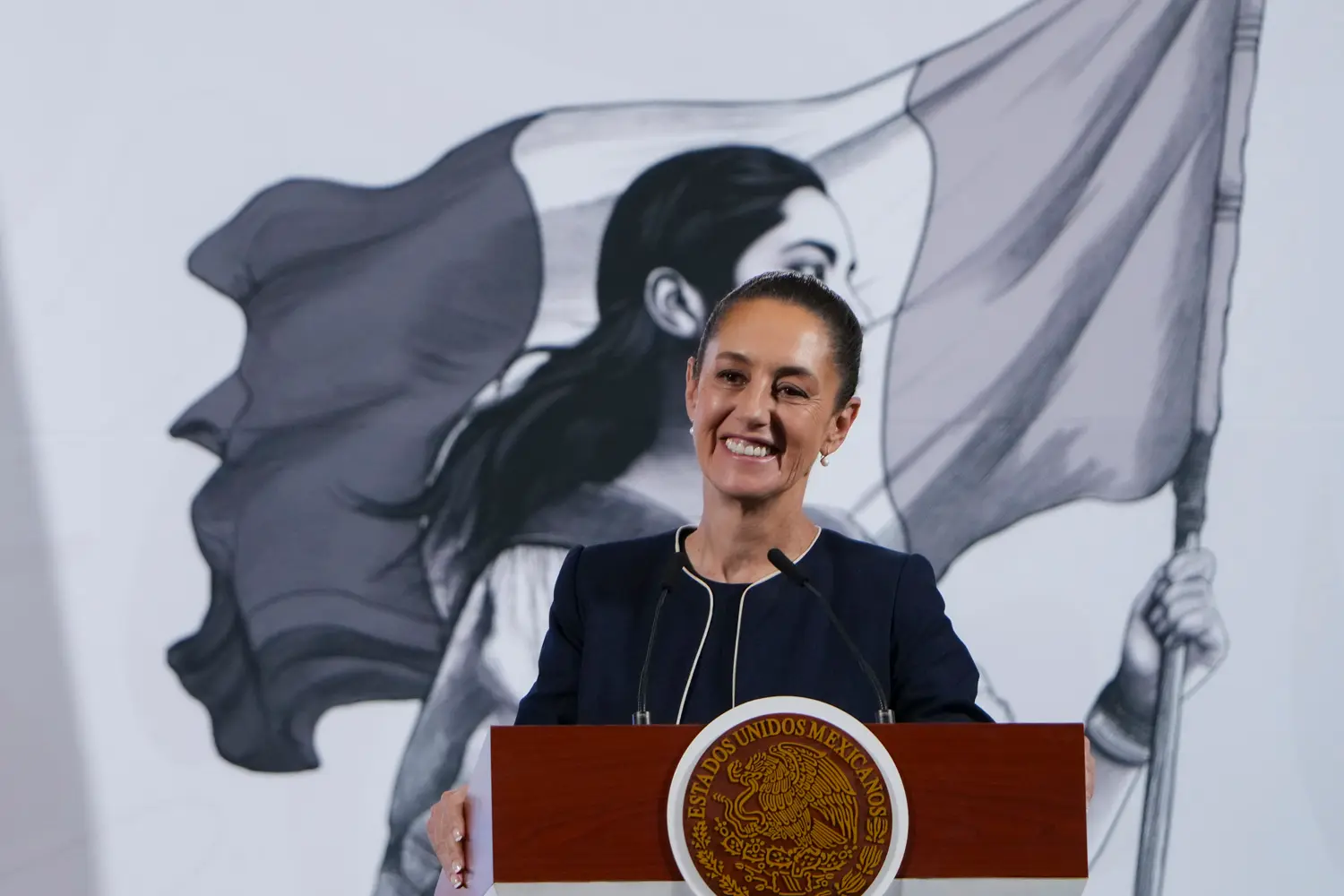 President Claudia Sheinbaum announced an investment of $7 billion as part of the México Plan. Photo: Presidency