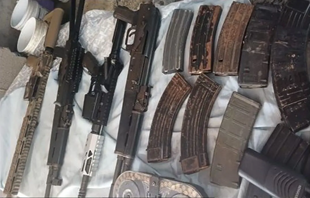 Weapons seized by the Mexican government. MxPA