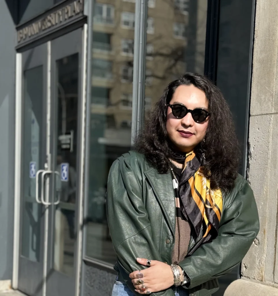 Évolet Aceves is unlike anyone else. A Mexican trans woman and writer, as well as an academic migrant, she goes against the grain and refuses to be labeled. Photo: Irma Gallo / MxPA