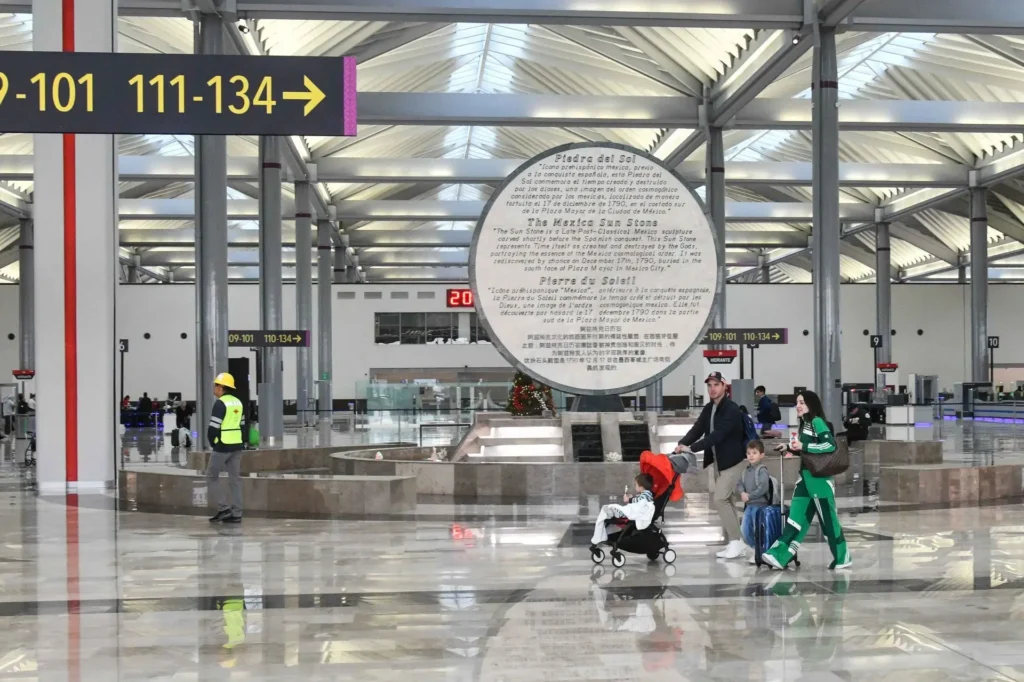 11,393,388 passengers have used the Felipe Ángeles International Airport (AIFA) during its first three years of operation. Photo: Mario Jasso / Cuartoscuro / MxPA