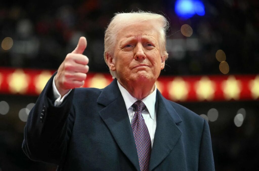 The president of the United States, Donald Trump, promoted the Mexican government's national campaign against fentanyl consumption. Photo: courtesy NX Noticias