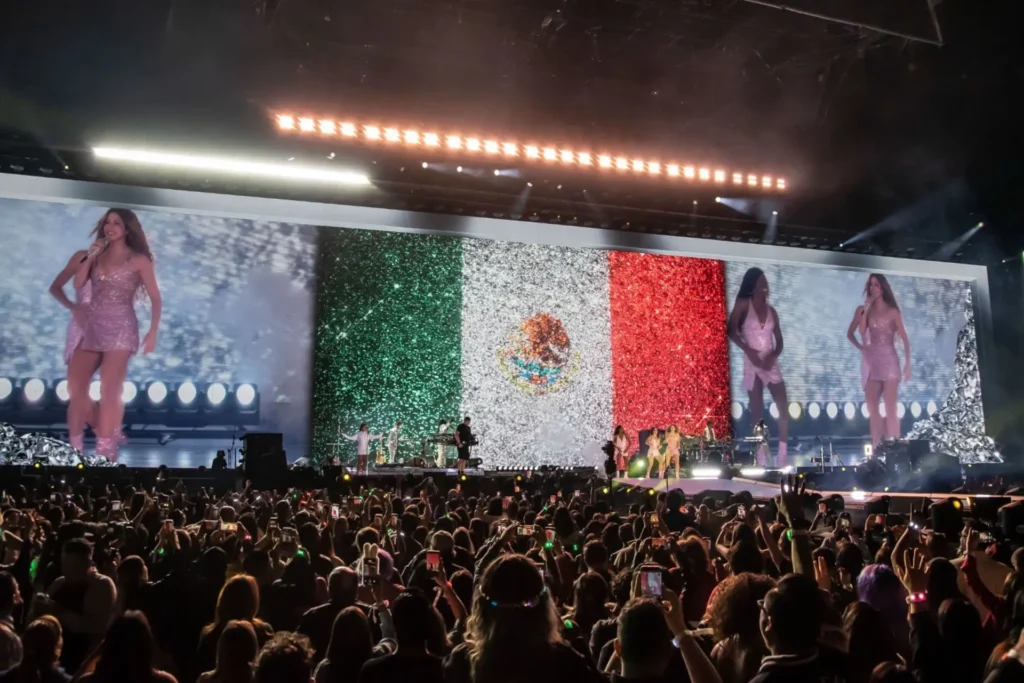 With a wide range of concerts by national and international artists, Mexico has become the cradle of the entertainment industry. Photo: Courtesy of Ocesa / Cuartoscuro / MxPA
