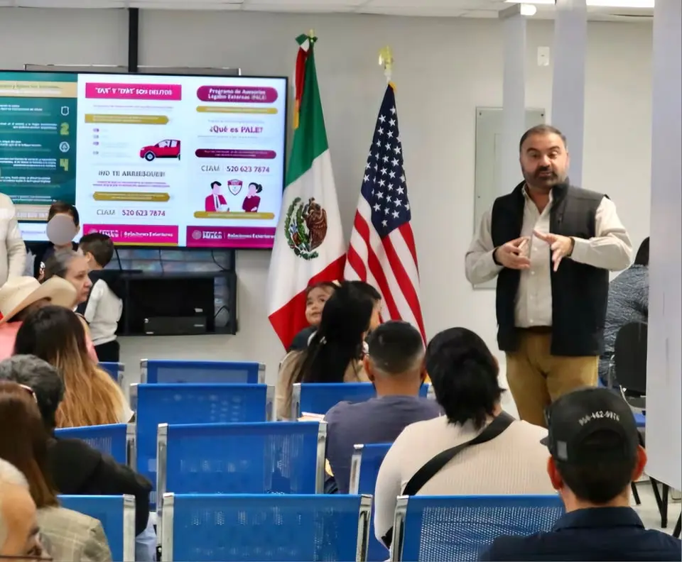 The network of Mexican consulates in the United States increased the number of appointments held with Mexican nationals this year by 21 percent through April. Photo: Ministry of Foreign Relations.