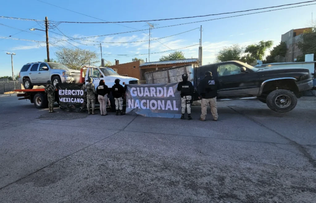 The Security Cabinet of the Government of Mexico reports on the results obtained from 'Operation Northern Border' on March 31, 2025. Photo: Goverment of Mexico