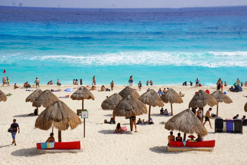 International tourism in Mexico has grown, with 7.7 million tourists entering Mexico in January and February 2025. Photo: Elizabeth Ruiz / Cuartoscuro / MxPA