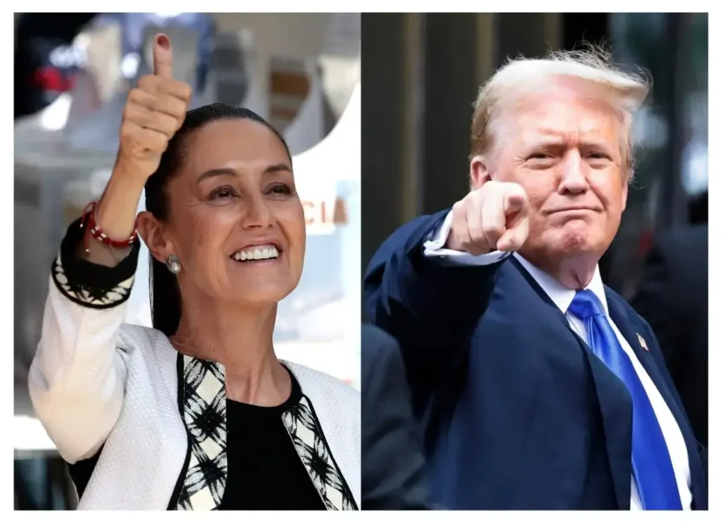 Elegant and fantastic: Trump praises Sheinbaum; says he’s not seeking to ‘hurt’ Mexico. Photo: Courtesy Nx Noticias.