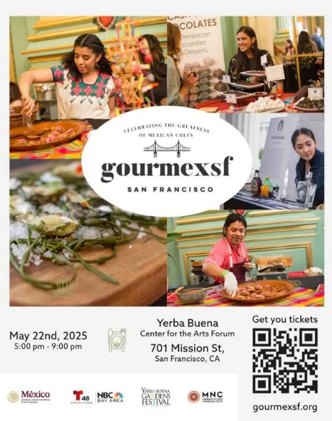Gourmex SF is an event that highlights Mexico’s culinary heritage and tradition through a vibrant selection of the country’s different dishes and beverages.