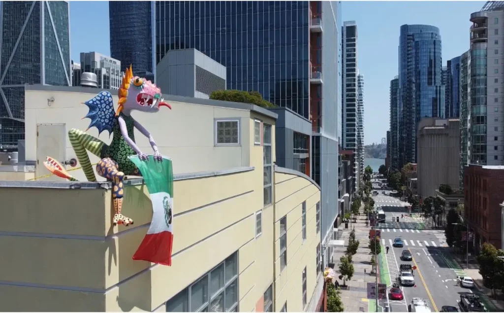 "...Fernando Escartiz’s work celebrates our roots, our creativity, and the richness of our traditions. We are proud to share it from the heart of the Consulate,” said Ana Luisa Vallejo, Consul General of Mexico in San Francisco. Photo: Fernando Escartiz