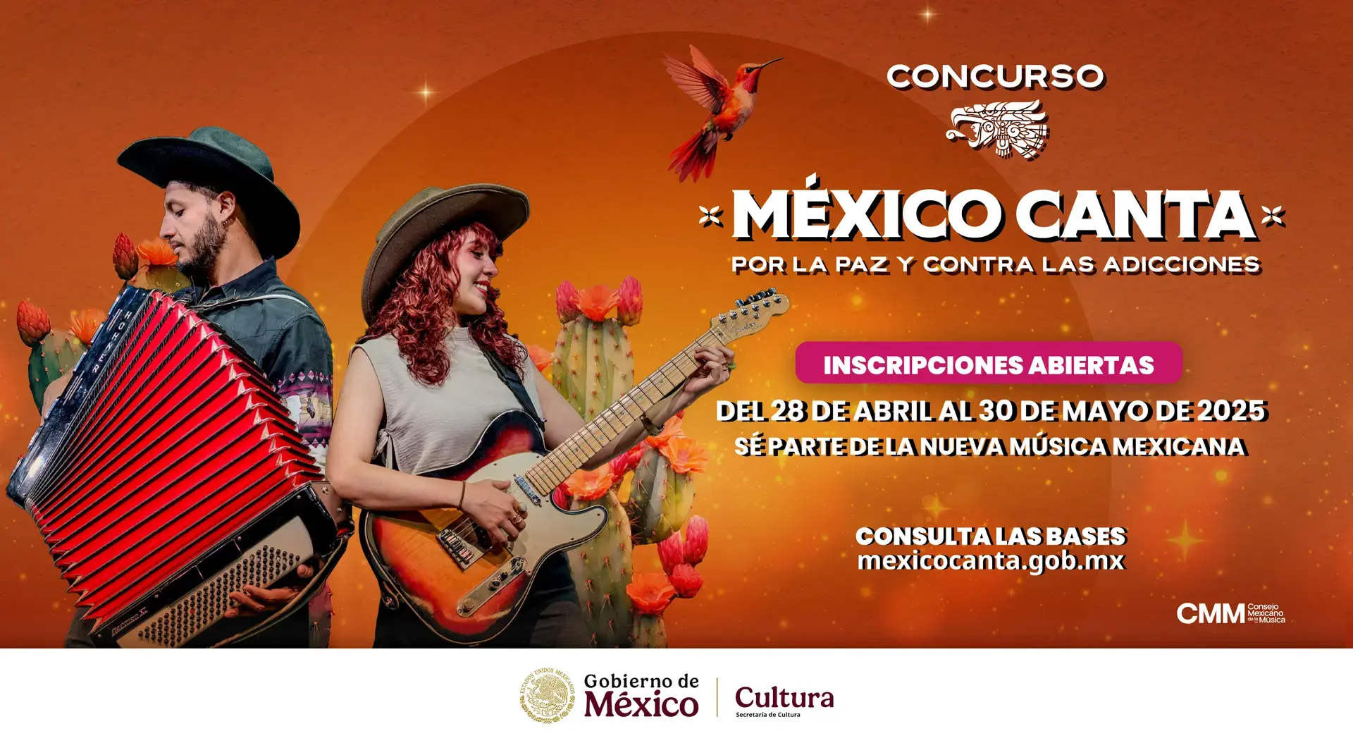 Mexico’s Minister of Culture, Claudia Curiel de Icaza, reported that, to date, 5,821 participants have registered for the Mexico Canta contest. Image: mexicocanta.gob.mx