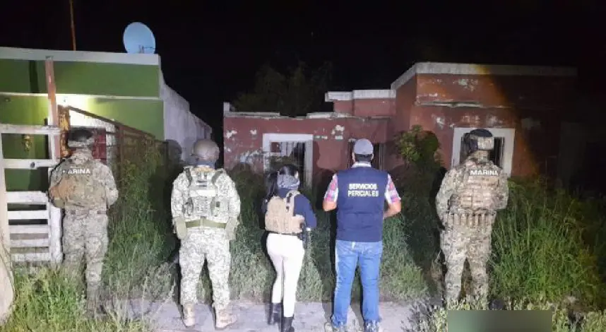 The Security Cabinet of the Government of Mexico reports on the results obtained from Operation Northern Border on May 9, 10, and 11, 2025. Photo: Goverment of Mexico