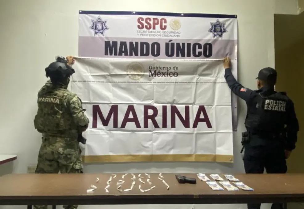 The Security Cabinet of the Government of Mexico reports on the results obtained from Operation Northern Border on May 22, 2025. Photo: Goverment of Mexico