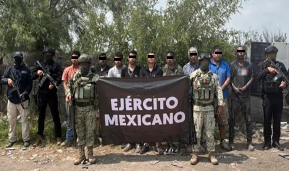 The Mexican Government's Security Cabinet reports on the results obtained from Operation Northern Border on May 29, 2025. Photo: Goverment of Mexico