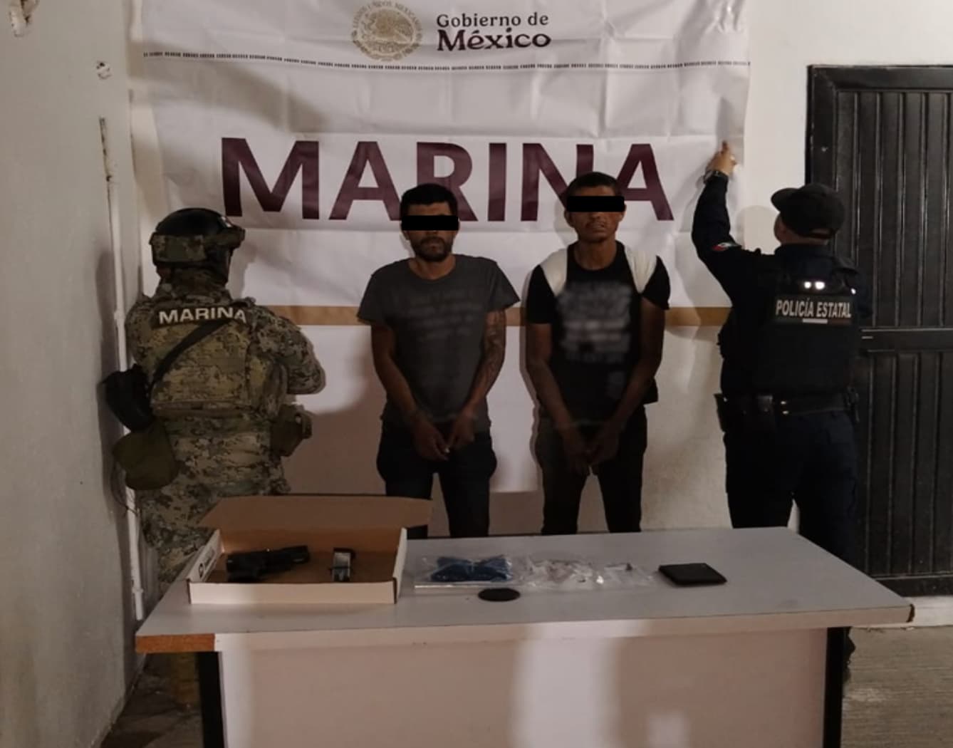 The Security Cabinet of the Government of Mexico reports on the results obtained from Operation Northern Border on May 6, 2025. Photo: Goverment of Mexico