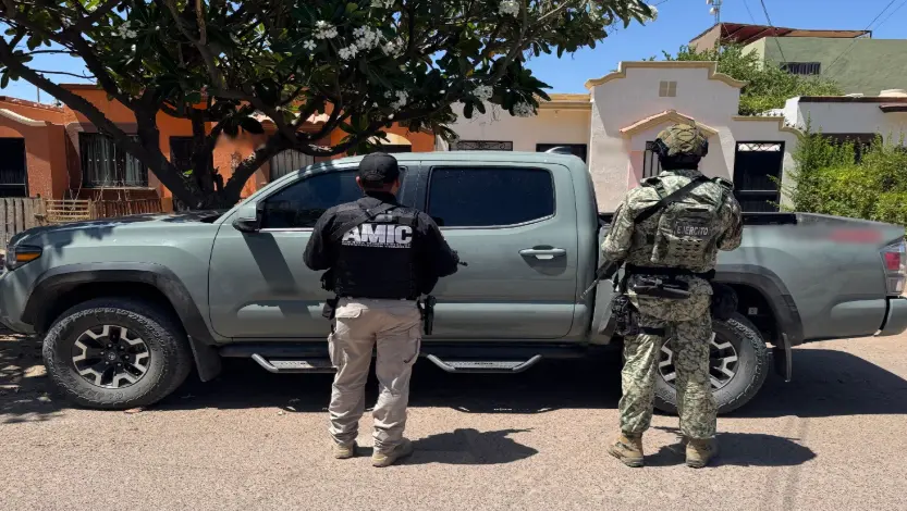 The Security Cabinet of the Government of Mexico reports on the results obtained from Operation Northern Border on May 21, 2025. Photo: Goverment of Mexico