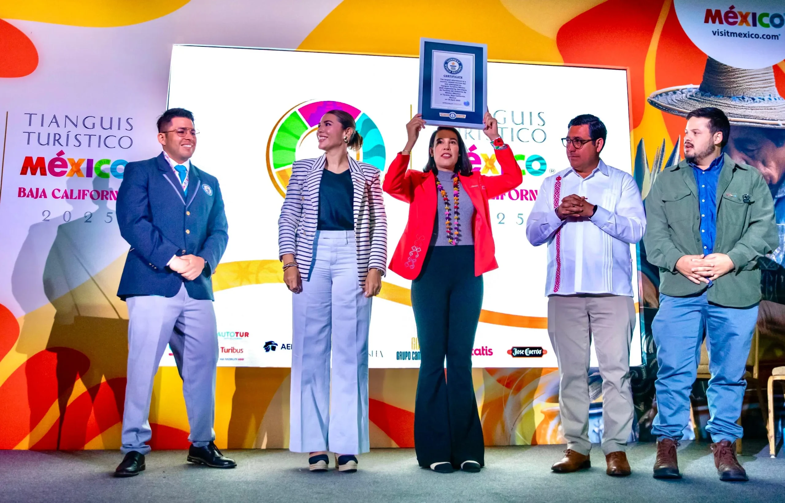 Tianguis Turístico 2025 for everyone, breaks Guinness World Record. Photo: Ministry of Tourism