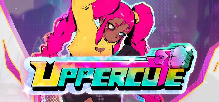 Uppercute main character and official game art.