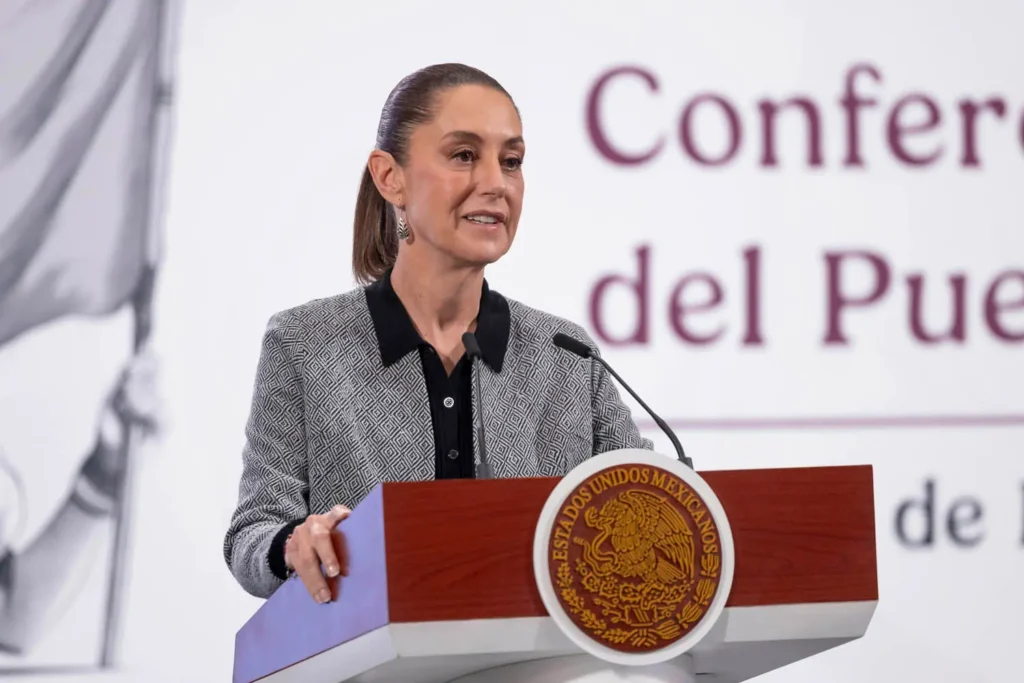 Mexican President Claudia Sheinbaum Pardo has not ruled out the possibility of attending the G7 Summit, set to take place in mid-June in Canada. Photo: Goverment of Mexico