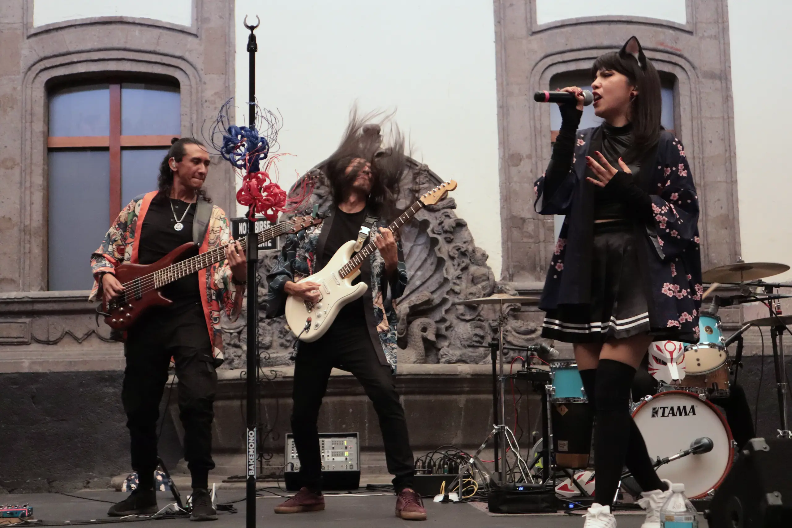 BAKEMONO in concert, Mexico City, June 8, 2025. Hans Leguízamo / MxPA