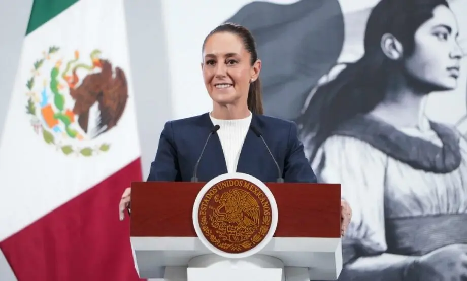 President Claudia Sheinbaum reported that she proposed to her U.S. counterpart, Donald Trump, a comprehensive agreement on migration, security, and trade. Photo: Goverment of Mexico