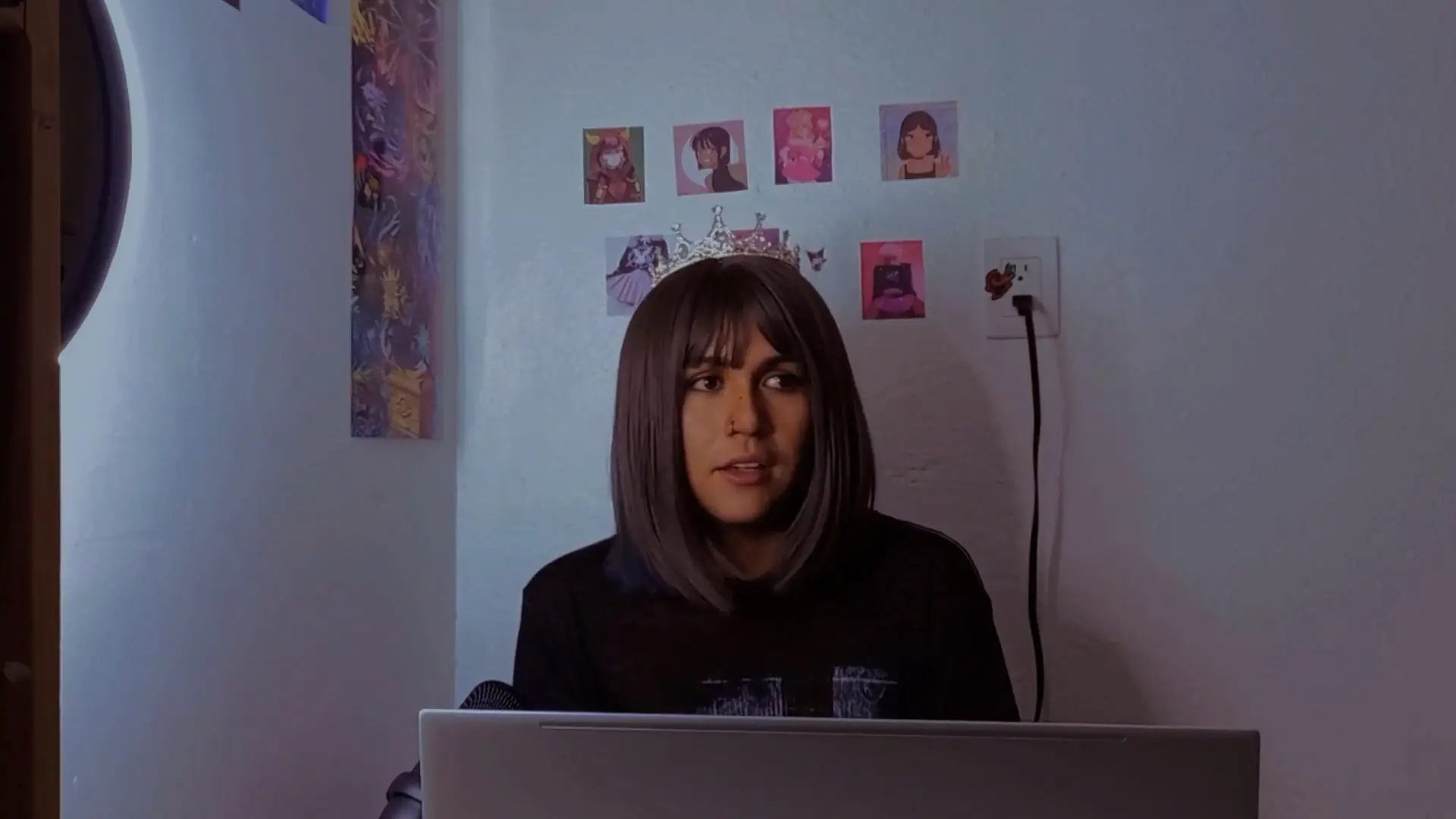 Victoria Hugo Pérez Arteaga in the video “WOMEN GAME JAM 2023 [Testing some of the jam games]” on her YouTube channel Cataxis. Youtube,2024.
