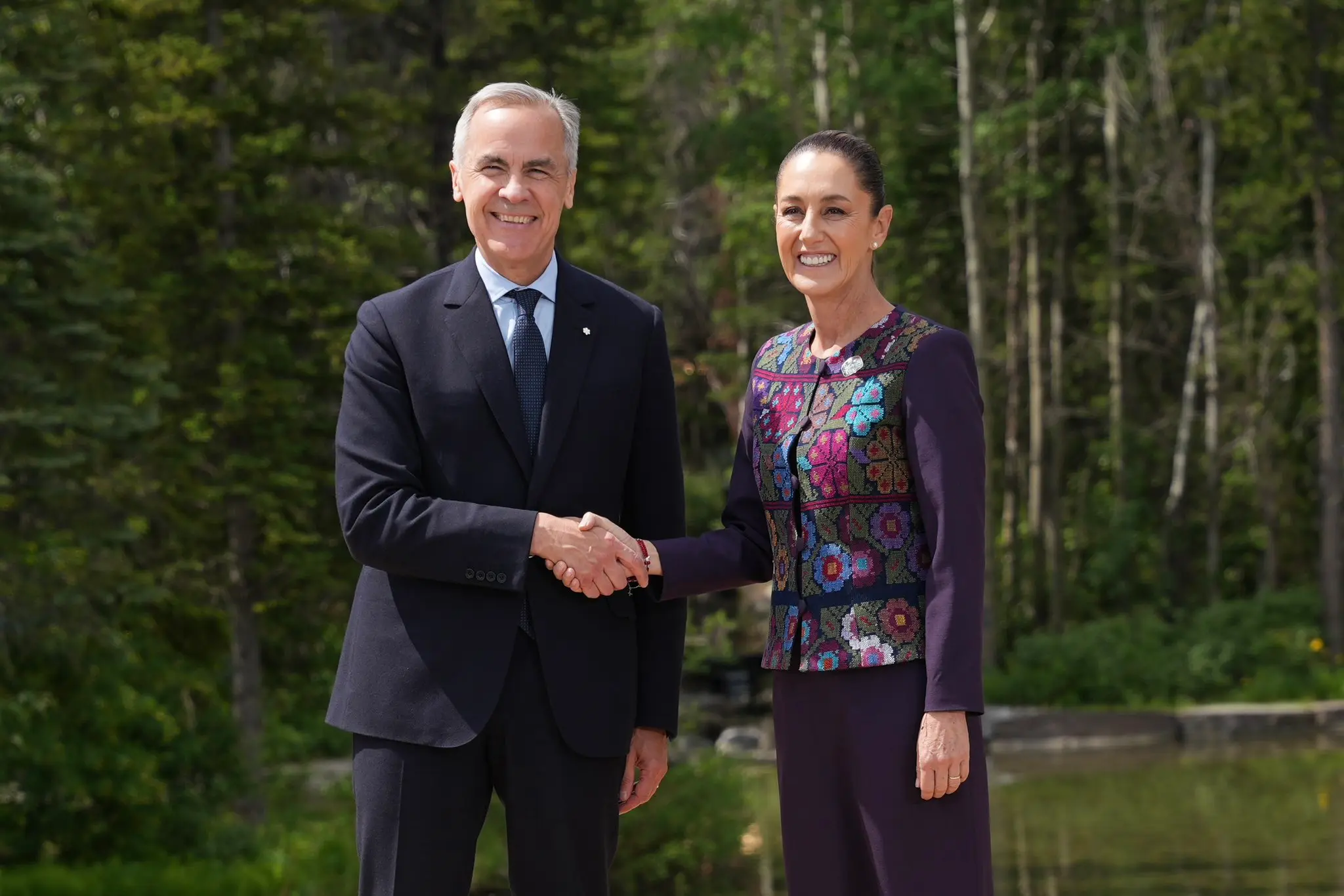 President Claudia Sheinbaum’s attendance at the G7 Summit is a bold and carefully calculated political move, in which Mexico takes on a role it had never assumed before. Photo: X @Claudiashein
