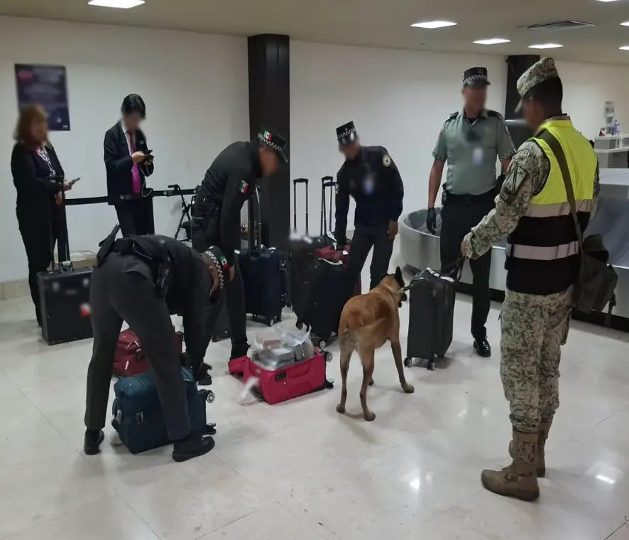 The Mexican Government's Security Cabinet reports on the results of Operation Northern Border on June 27, 28, and 29, 2025. Photo: Goverment of Mexico