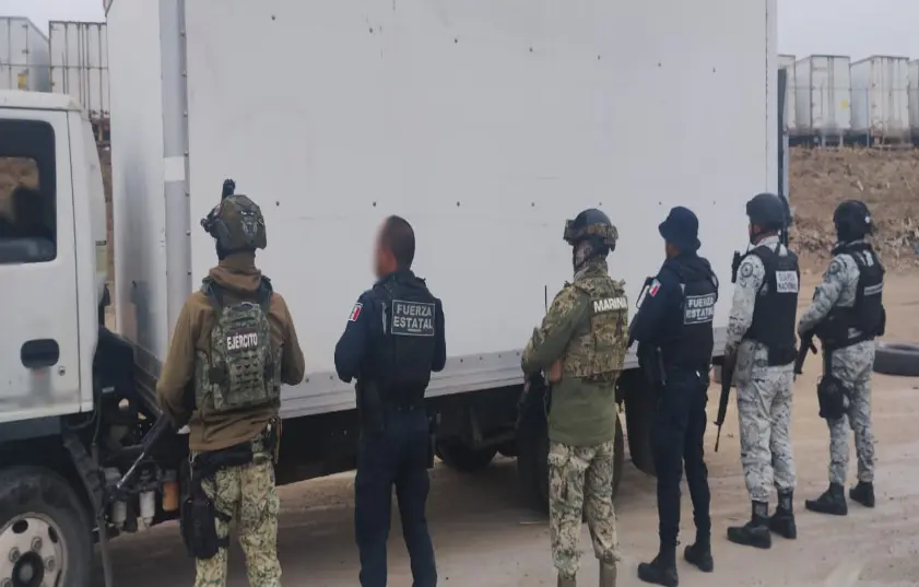 The Mexican Government's Security Cabinet reports on the results obtained from Operation Northern Border on June 5, 2025. Photo: Goverment of Mexico