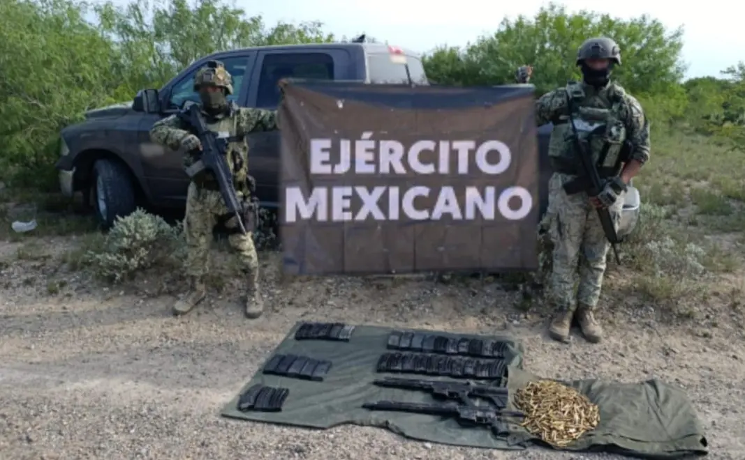 The Mexican Government's Security Cabinet reports on the results obtained from Operation Northern Border on June 9, 2025. Photo: Goverment of Mexico
