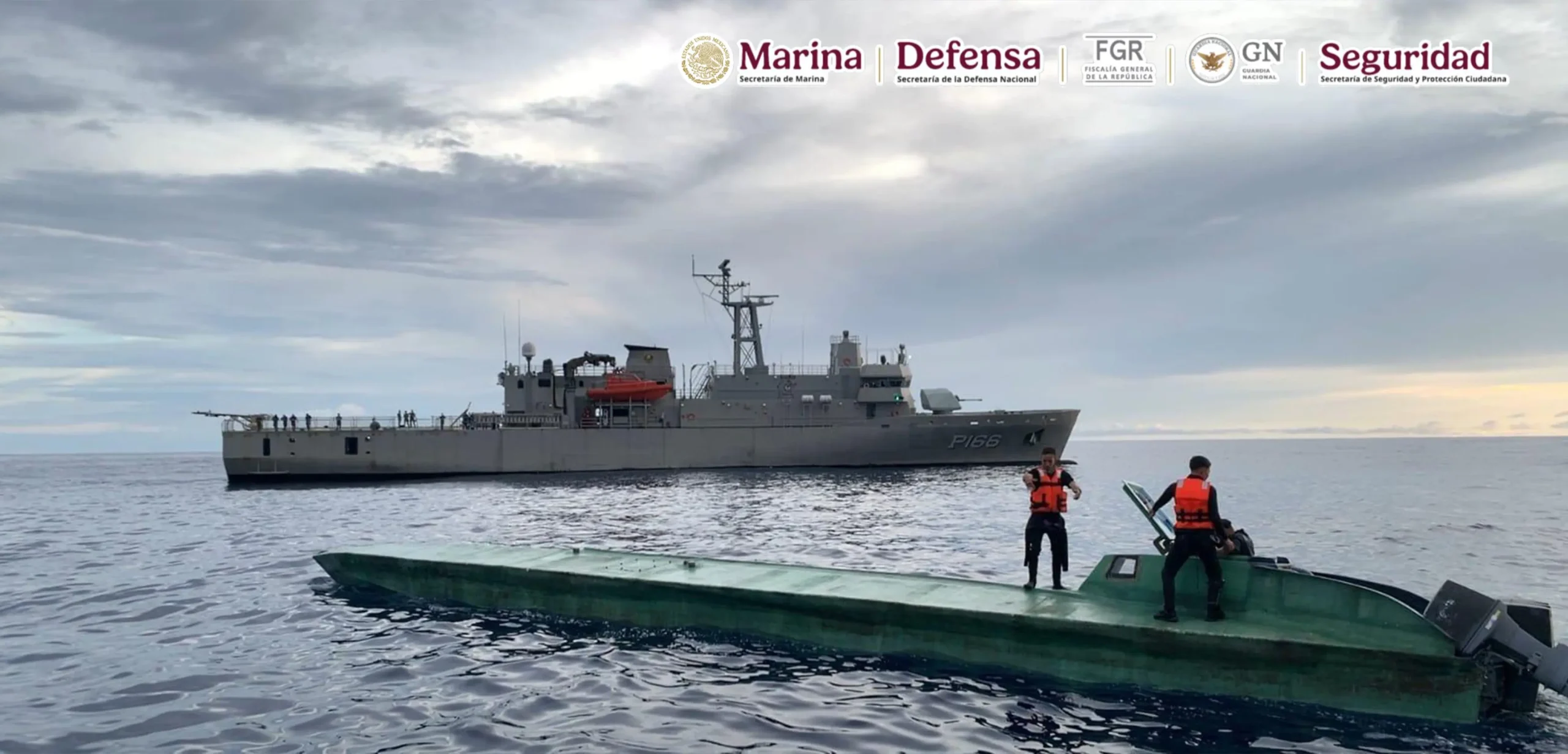 In a Maritime Operation, More Than 3.5 Tons of Cocaine Were Seized Off The Coast of Guerrero. Photo: X @SEMAR_mx