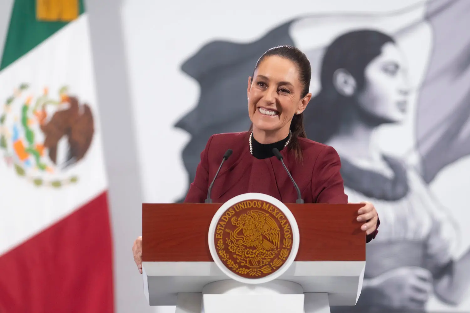 Morning Presidential Press Conference. Wednesday, June 25, 2025. Photo: Goverment of Mexico