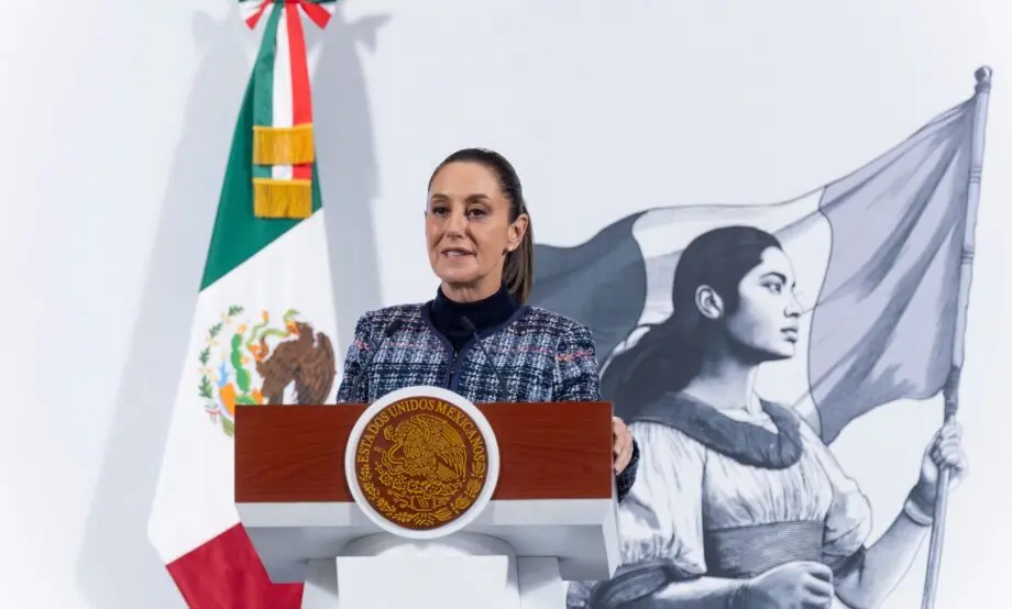 President Claudia Sheinbaum announced that, as of now, the U.S. Department of the Treasury (USDT) has not provided any evidence indicating laundering by three financial companies in Mexico, as it recently alleged. Photo: Goverment of Mexico