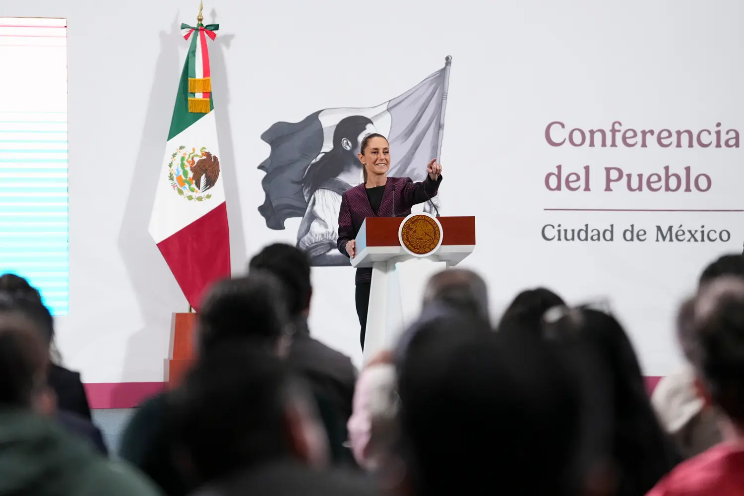 Morning Presidential Press Conference. Wednesday, June 11, 2025. Photo: Goverment of Mexico