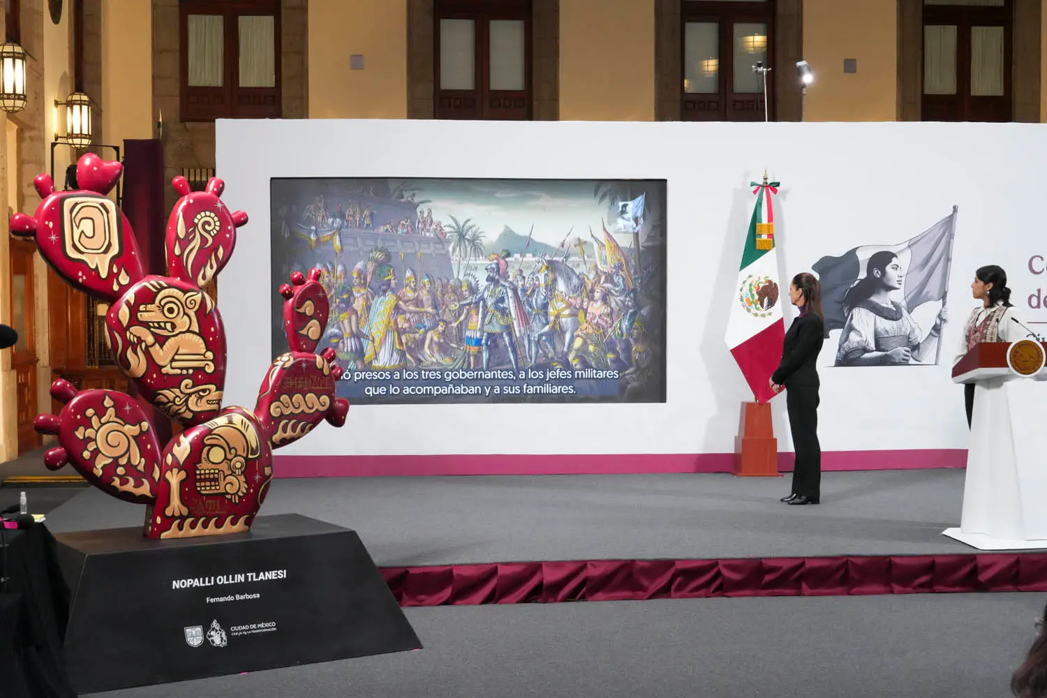 Morning Presidential Press Conference. Monday, June 30, 2025. Photo: Goverment of Mexico