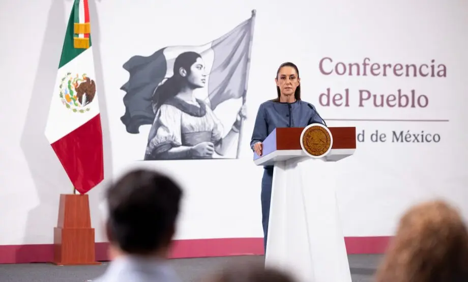 President Claudia Sheinbaum Pardo clarified that she has never encouraged violent protests in Los Angeles, as was mistakenly claimed, she said, by U.S. Secretary of Homeland Security Kristi Noem.