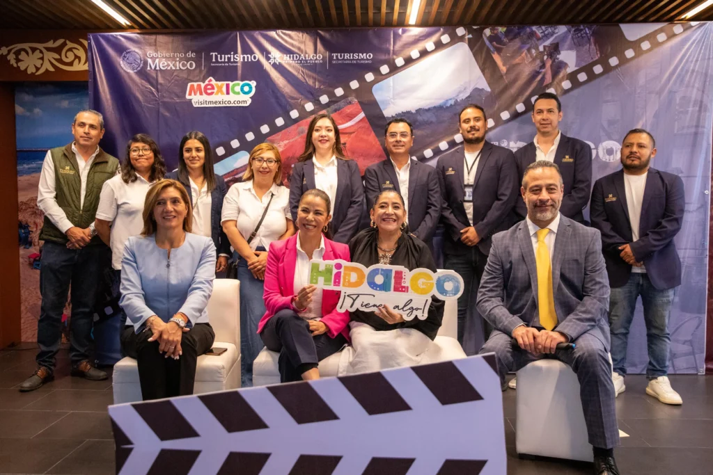 Hidalgo Positioned as a National Filmmaking Powerhouse with Support from the Mexican Government. Photo: Ministry of Tourism