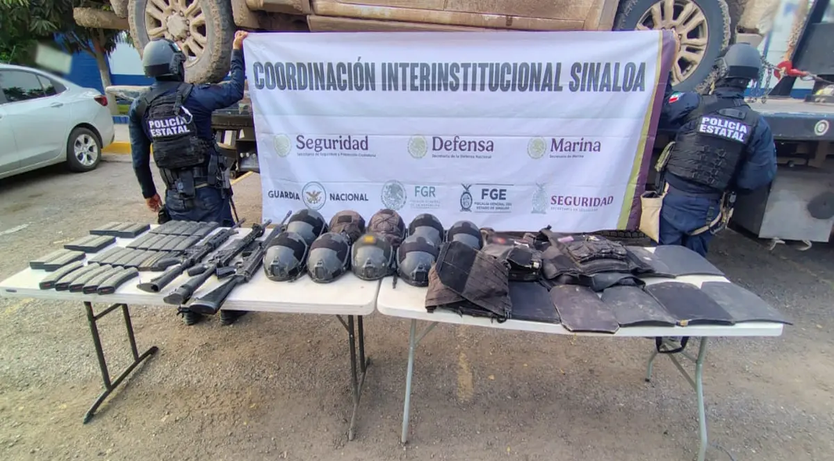 The Mexican Government's Security Cabinet reports on the results obtained from Operation Northern Border on July 29, 2025. Photo: Government of Mexico.