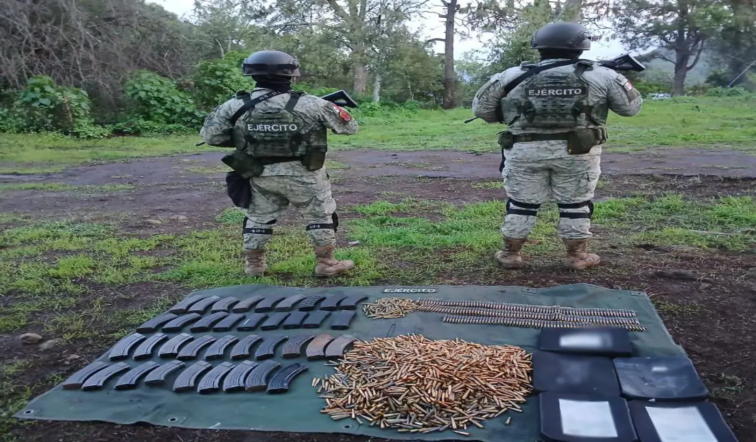The Mexican Government's Security Cabinet reports on the results obtained from Operation Northern Border on July 14, 2025. Photo: Goverment of Mexico