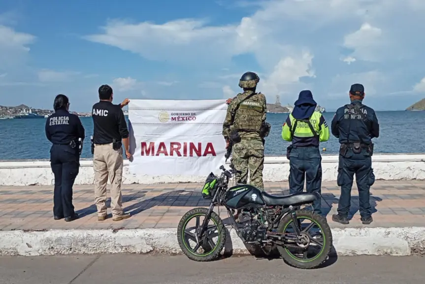 The Mexican Government's Security Cabinet reports on the results obtained from Operation Northern Border on July 16, 2025. Photo: Goverment of Mexico
