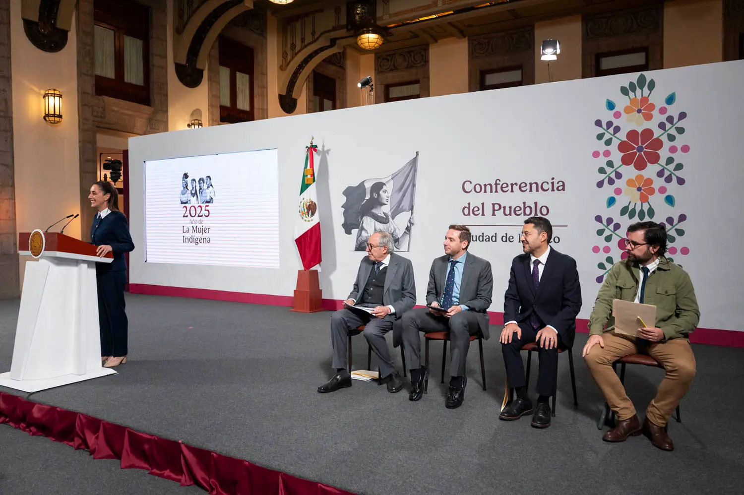 Morning Presidential Press Conference. Tuesday, July 15, 2025. Photo: Goverment of Mexico
