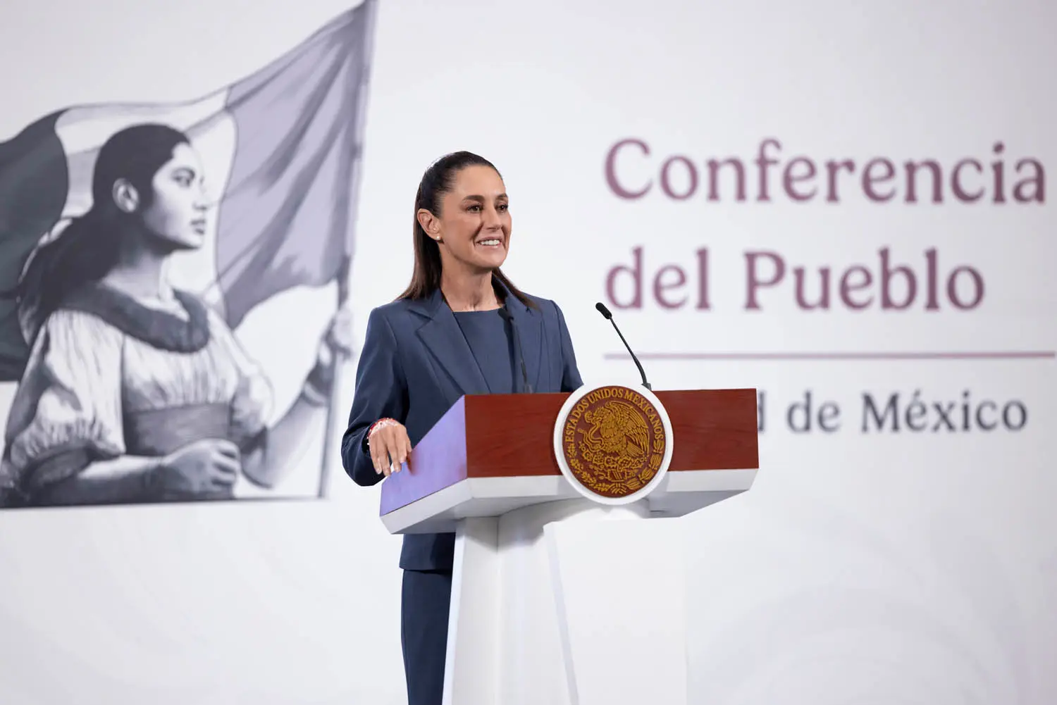 Morning Presidential Press Conference. Thursday, July 17, 2025. Photo: Goverment of Mexico