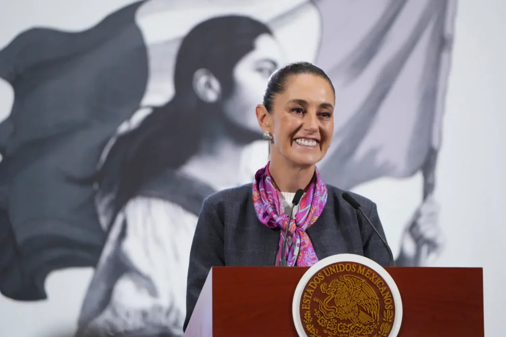 Morning Presidential Press Conference. Wednesday, July 23, 2025. Photo: Government of Mexico.