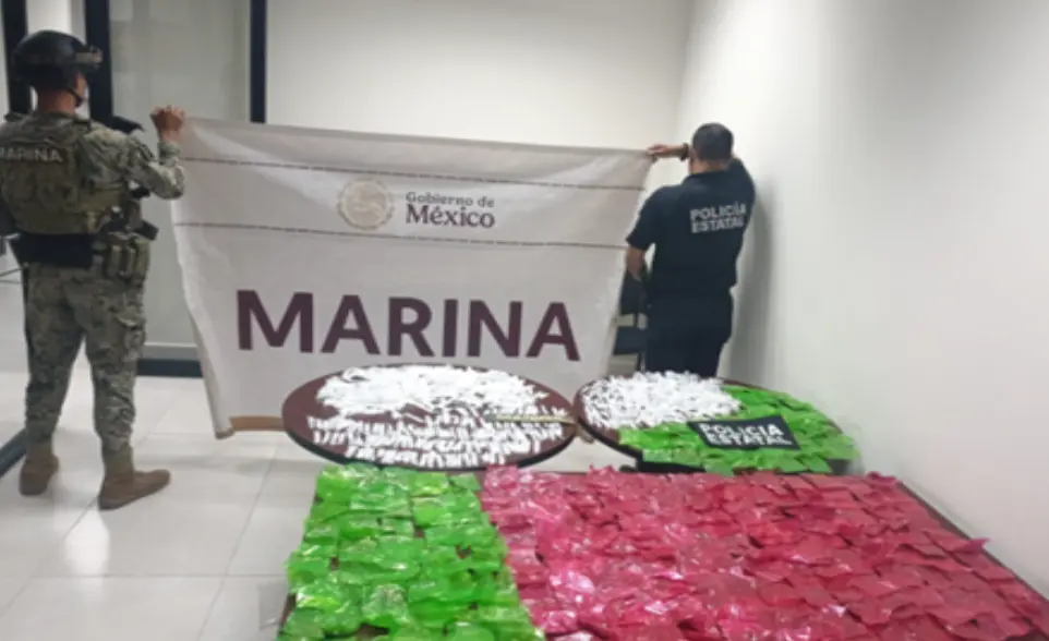 The Mexican Government's Security Cabinet reports on the results obtained from Operation Northern Border on July 15, 2025. Photo: Goverment of Mexico