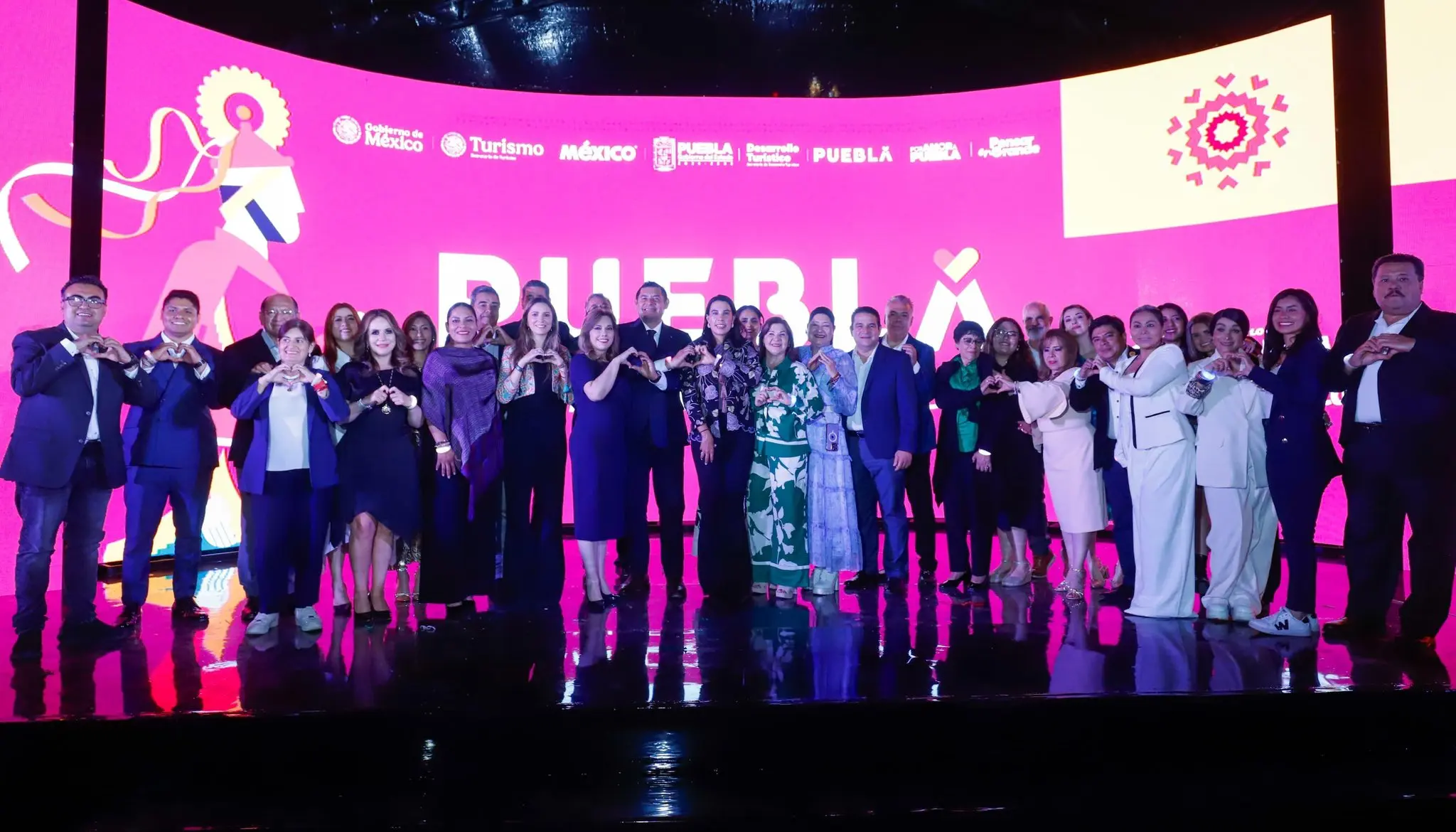 Mexico Strengthens Puebla’s Tourism Projection with the Launch of Its New Destination Brand. Photo: X Account Government of Puebla