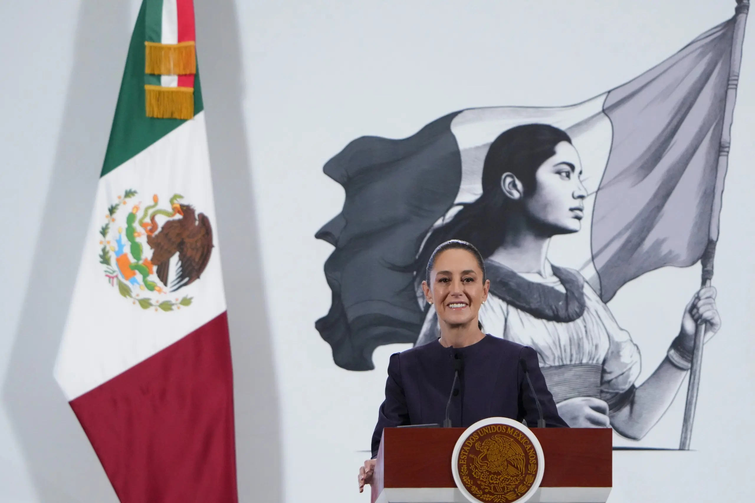 Morning Presidential Press Conference. Wednesday, July 16, 2025. Photo: Goverment of Mexico