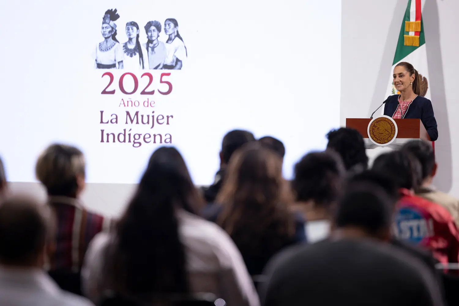 Morning Presidential Press Conference. Friday, August 29, 2025. Photo: Government of Mexico.