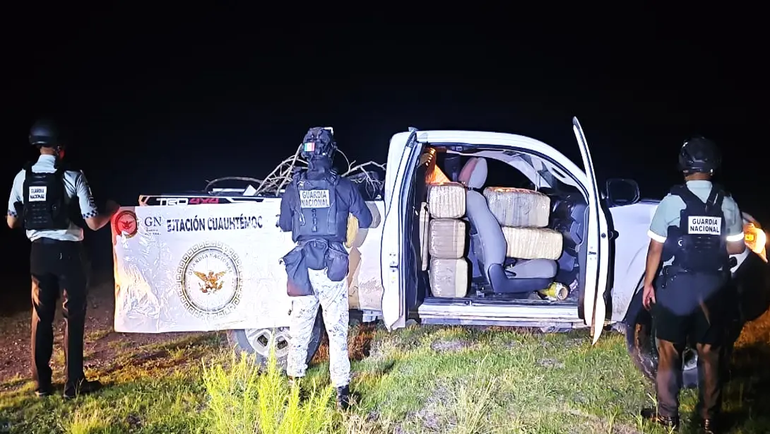 The Mexican Government's Security Cabinet reports on the results obtained from Operation Northern Border on August 21, 2025. Photo: Government of Mexico.
