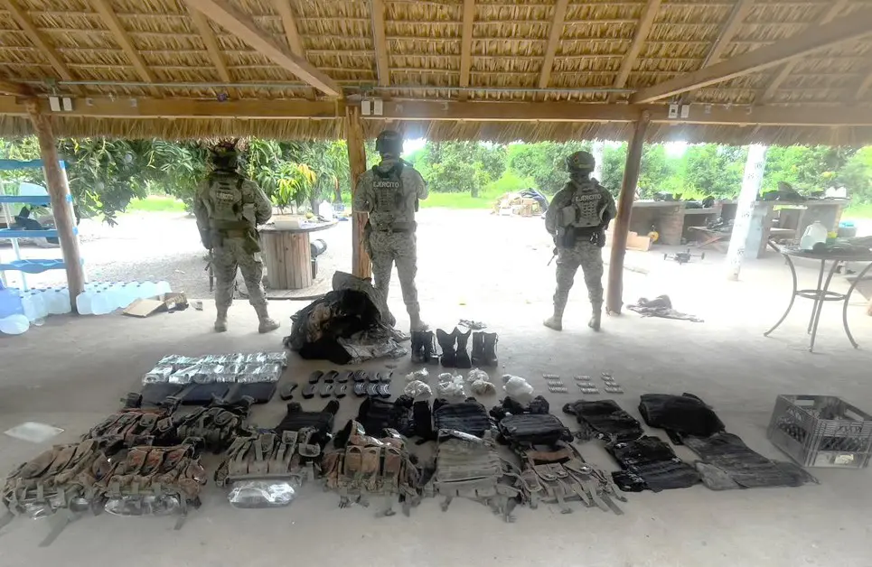 The Mexican Government's Security Cabinet reports on the results obtained from Operation Northern Border on August 4, 2025. Photo: Government of Mexico.