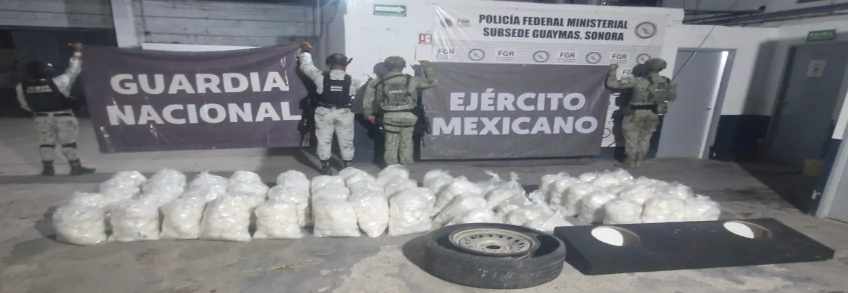 The Mexican Government's Security Cabinet reports on the results obtained from Operation Northern Border on August 7, 2025. Photo: Government of Mexico.