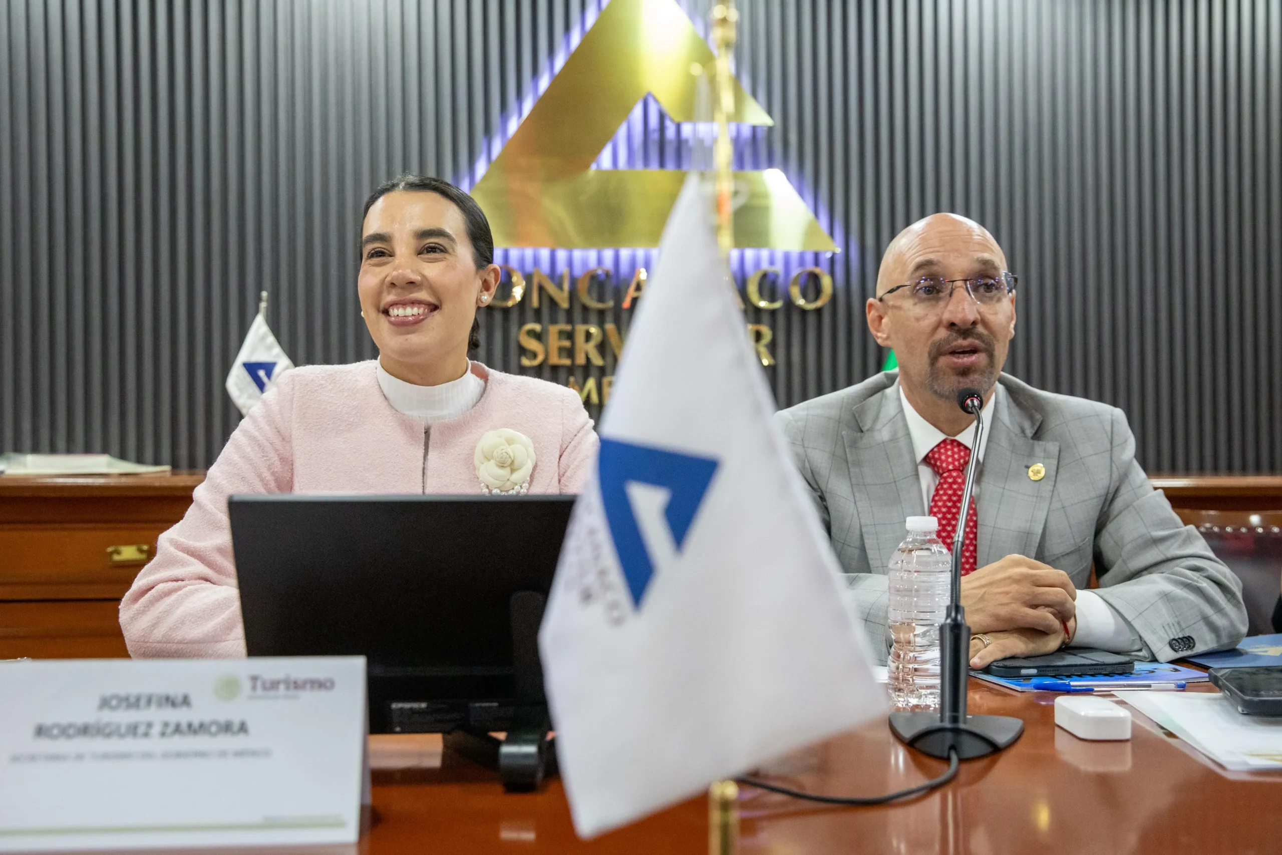 The Ministry of Tourism (Sectur) and the Confederation of National Chambers of Commerce, Services, and Tourism of Mexico (Concanaco Servytur) announced new joint actions to strengthen the tourism sector and position the country among the five most visited nations in the world. Photo: Ministry of Tourism